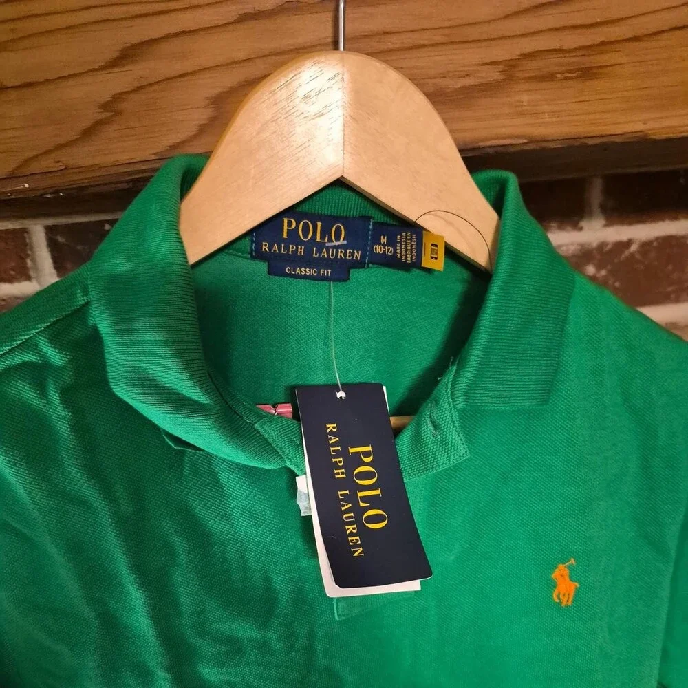 Green Polo Ralph Lauren polo shirt in size M #preppy #classic